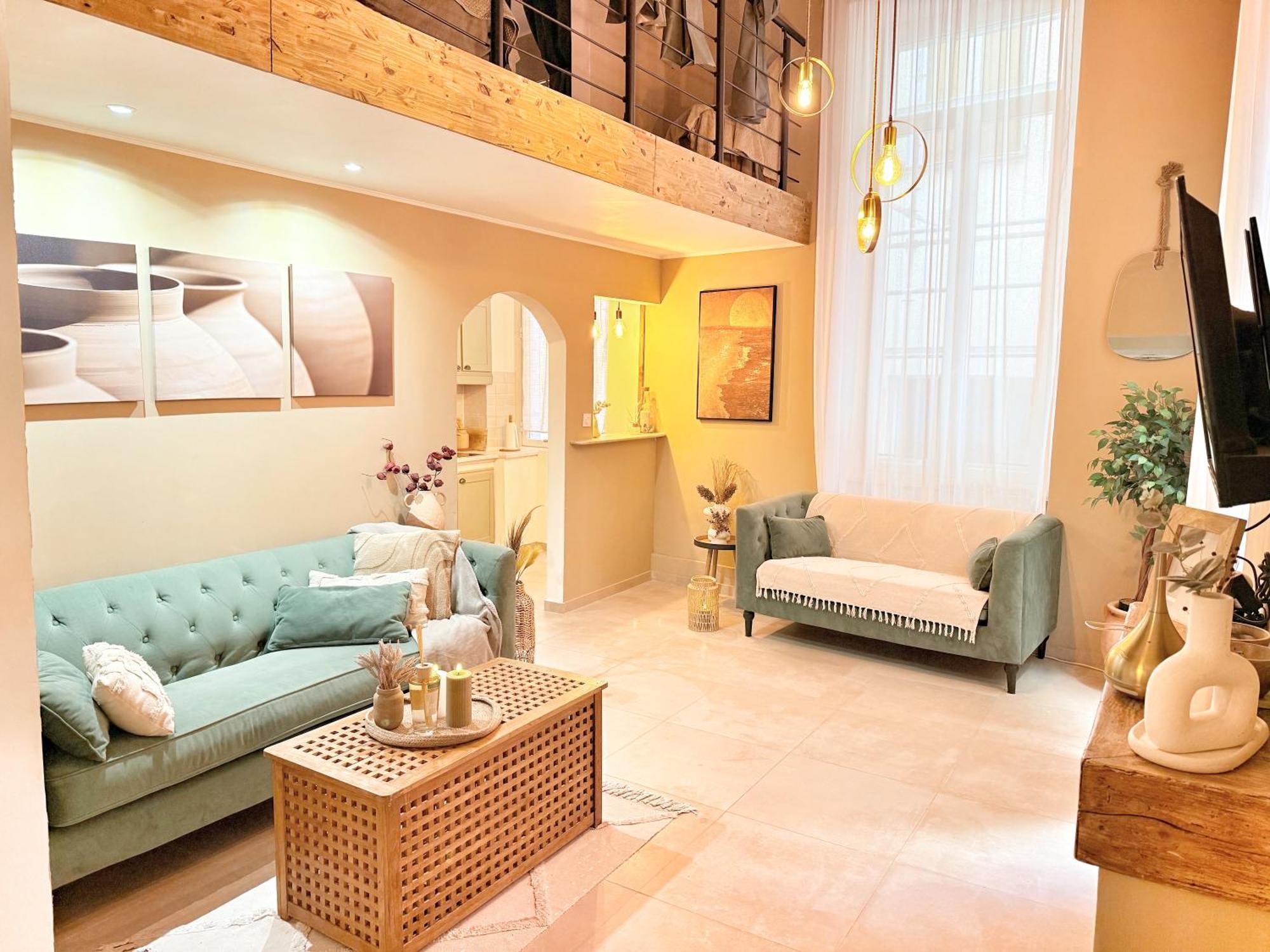 Spacious Loft, Duplex, Old Town, 3 Bedrooms - Easy Check-In Nice Eksteriør bilde